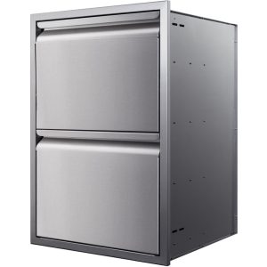 Memphis Grills 21-Inch Double Access Drawer With Soft Close - VGC21DB2