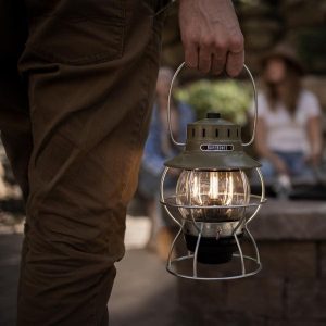 Barebones Living Railroad Lantern - Olive Drab - LIV-281