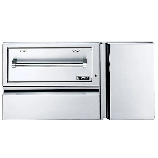 Lynx 42-Inch Convenience Center With Built-In 120V Electric Warming Drawer & Propane Tank Storage - L42CC-1