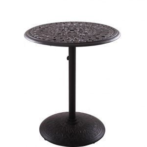 Series 60 30 Inch Cast Aluminum Counter Height Bar Table by Darlee