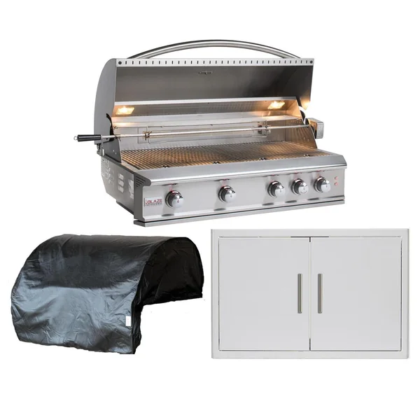 Blaze Professional LUX 3-Piece 44-Inch Propane Outdoor Kitchen Package