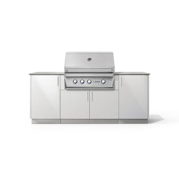 Urban Bonfire Sierra 36 Outdoor Kitchen w/ Twin Eagles Propane Grill, Keon Dekton Countertop & Chantilly Finish - B-Sierra-36-TwinEagles-Keon-Chantilly