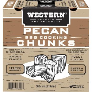 Western 500 Cu In Pecan Chunks