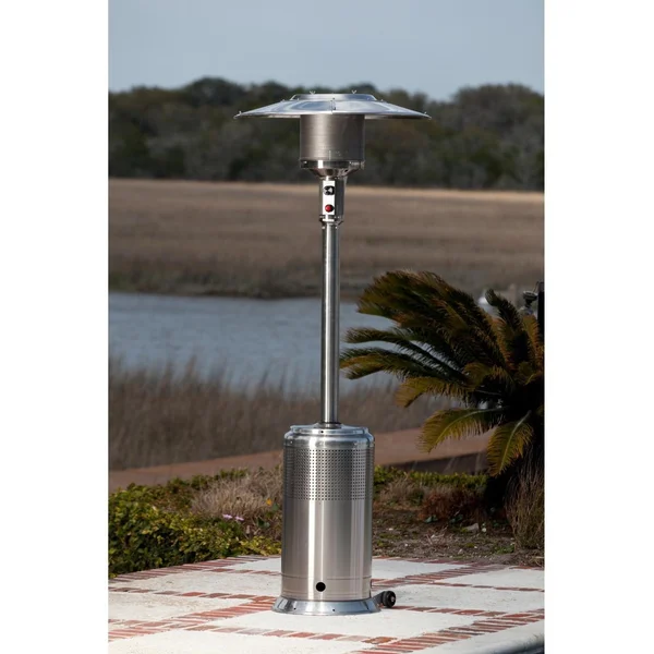 Ultimate Patio Pro Series 46,000 BTU Propane Gas Patio Heater - Stainless Steel - 61436