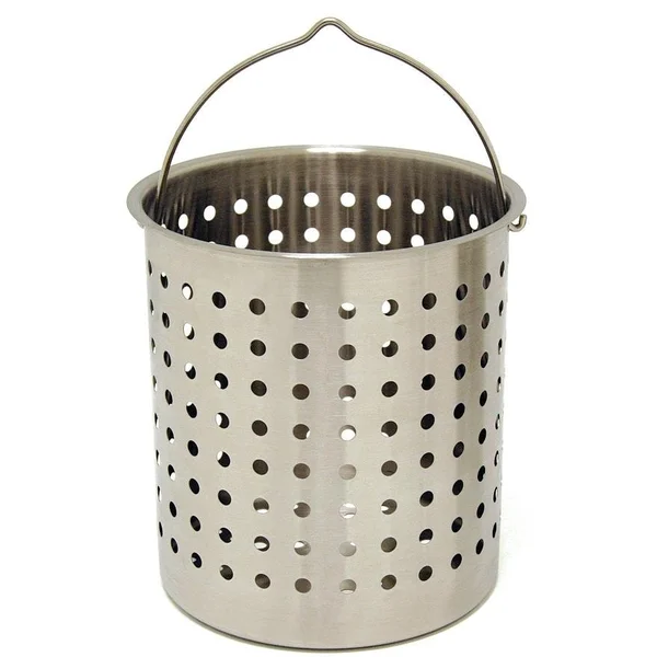 Bayou Classic Baskets 36 Quart Perforated Stainless Steel Fry Basket