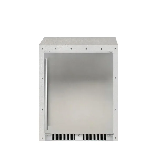 BBQGuys Signature 29-Inch Ready for Finish Outdoor Kitchen Module w/ Blaze 24-Inch Outdoor Rated Refrigerator