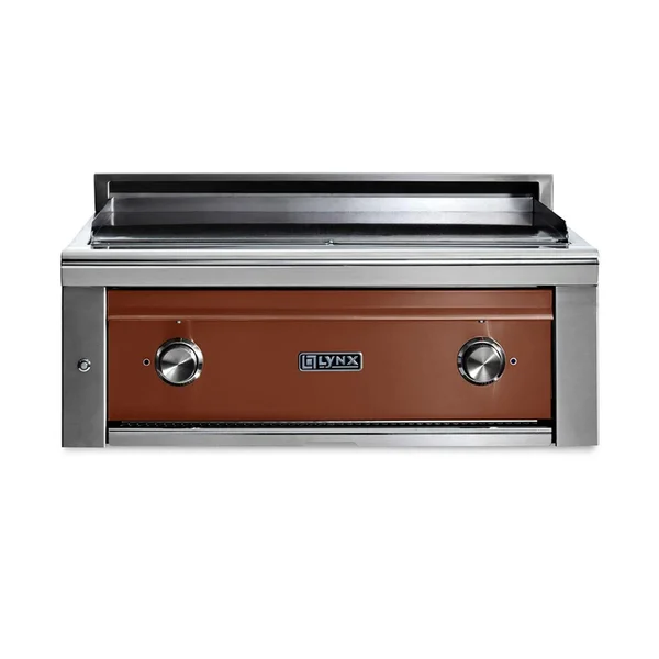 Lynx Asado 30 Inch Built-In Propane Flat Top Grill in Sierra - L30AG-SILP
