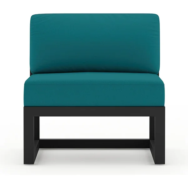 Misty Cove Aluminum Middle Section in Black/Spectrum Peacock by Lakeview Outdoor Designs