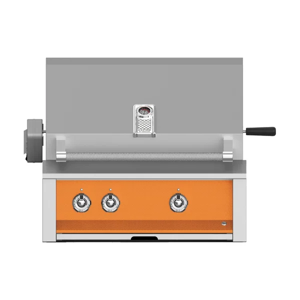 Aspire By Hestan 30-Inch Built-In Natural Gas Grill With Sear Burner & Rotisserie - Citra - EMBR30-NG-OR