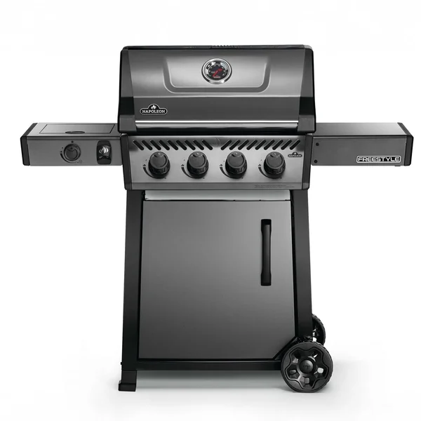 Napoleon Freestyle 425 4 Burner Propane Gas Grill w/ Range Side Burner - Graphite Grey - F425DSBPGT-ECP