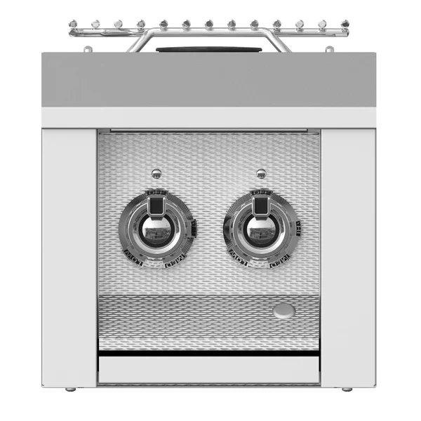 Aspire By Hestan Built-In Propane Gas Double Side Burner - Steeletto - AEB122-LP-SS
