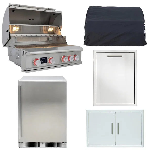 Blaze LTE PRO 5-Piece 32-Inch Natural Gas Outdoor Kitchen Package