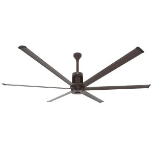 Big Ass Fans 96-Inch i6 Ceiling Fan Universal Mount W/12-Inch Ext Tube in Oil Rubbed Bronze - MK-I61-081906A730I12