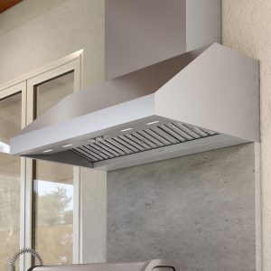 Zephyr Outdoor Pro Style Duct Cover for 54 Inch 1200 CFM Cypress Hood - AK0754BS