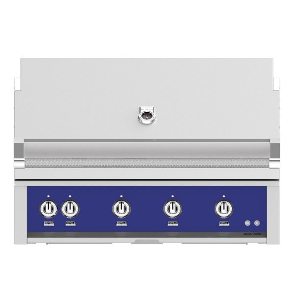 Hestan 42-Inch Built-In Propane Gas Grill W/ Rotisserie - Prince - GABR42-LP-BU