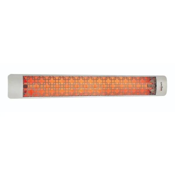 Eurofase Brix Series 61-Inch 6000 Watt Dual Element 480V Electric Infrared Patio Heater In Stainless Steel - EF60480S5