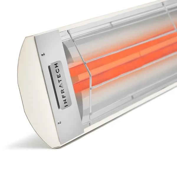 Infratech CD-Series 33-Inch 3000W Dual Element Electric Infrared Patio Heater - 240V - Biscuit  - CD3024BI