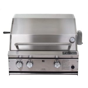 ProFire Professional Series 27-Inch Built-In Propane Gas Grill With Rotisserie - PF27R-P