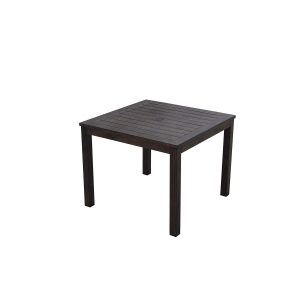 Atlantis 37 Inch Aluminum Dining Table by Darlee
