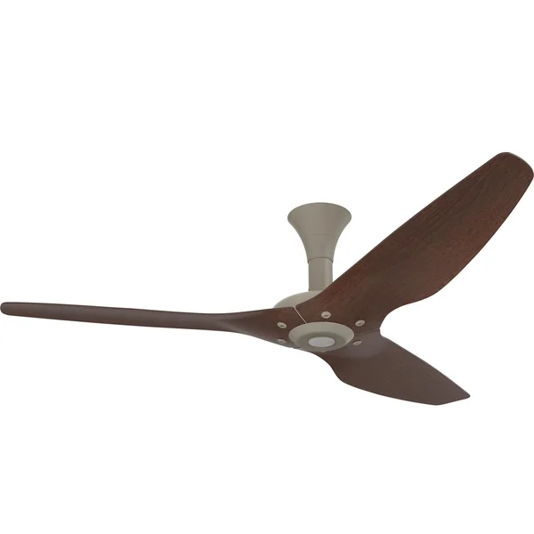 Big Ass Fans 60-Inch Haiku Ceiling Fan Low Profile Mount in Satin Nickel/Cocoa - MK-HK4-052500A470F6542G10