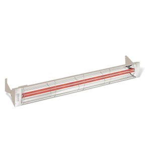 Infratech WD-Series 61 1/4-Inch 6000W Dual Element Electric Infrared Patio Heater - 208V - Beige - WD6028BE
