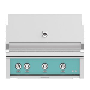 Hestan 36-Inch Built-In Natural Gas Grill W/ Rotisserie - Bora Bora - GABR36-NG-TQ