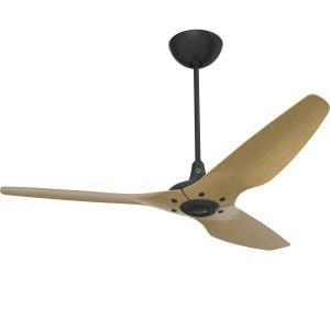 Big Ass Fans 60-Inch Haiku Ceiling Fan Universal Mount W/20-Inch Downrod in Black/Caramel - MK-HK4-052506A258F504G10I20