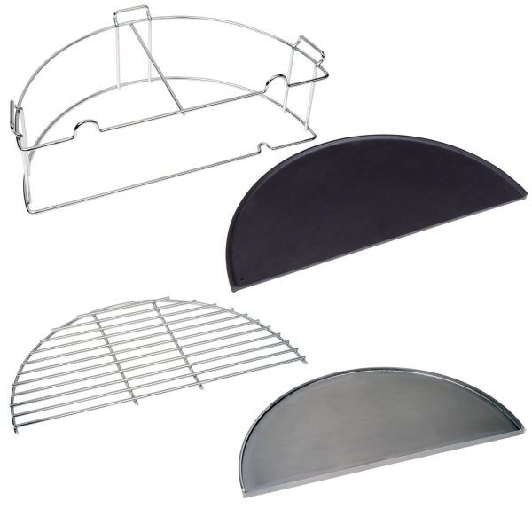 Everdure Half-Moon Riser Kit For 4K 21-Inch Charcoal Grill & Smoker - HBCE4KHMRK