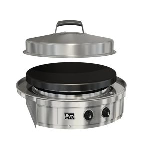 Evo Affinity 25G Built-In Flattop Propane Gas Grill - 10-0095-LP