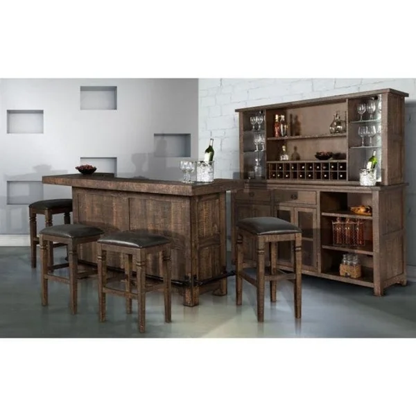 Homestead 80" Front & Back Bar