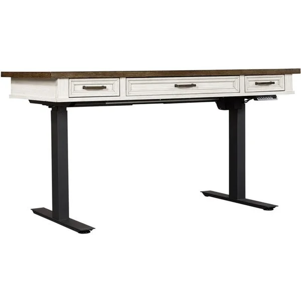 Caraway Collection Lift Top Desk with Adjustable Base