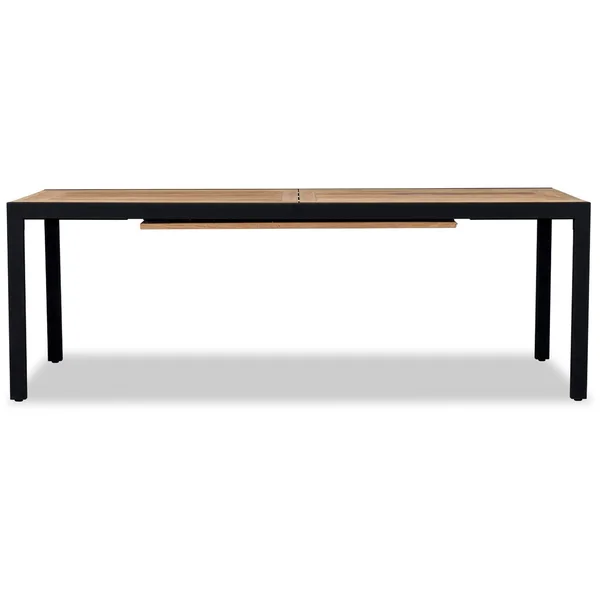 Wood Grove 134 Inch Reclaimed Teak Dining Table w/ Extension by Lakeview Outdoor Designs