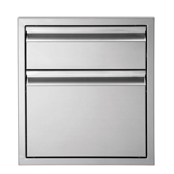 Twin Eagles 19-Inch Stainless Steel Double Access Drawer - TESD192-B