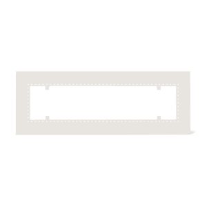 Infratech WD30 Flush Mount Frame For 33 Inch Heaters - White - 18 2295WH