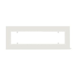 Infratech W20 Flush Mount Frame For 39-Inch Heaters - White - 18 2300WH