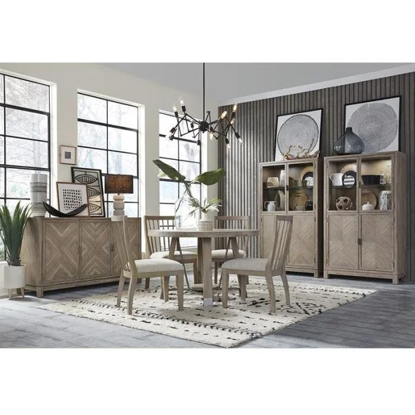 Ainsley 5-Piece 48" Round Dining Set