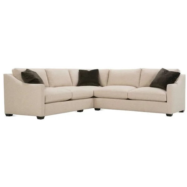 Bradford Sectional - White