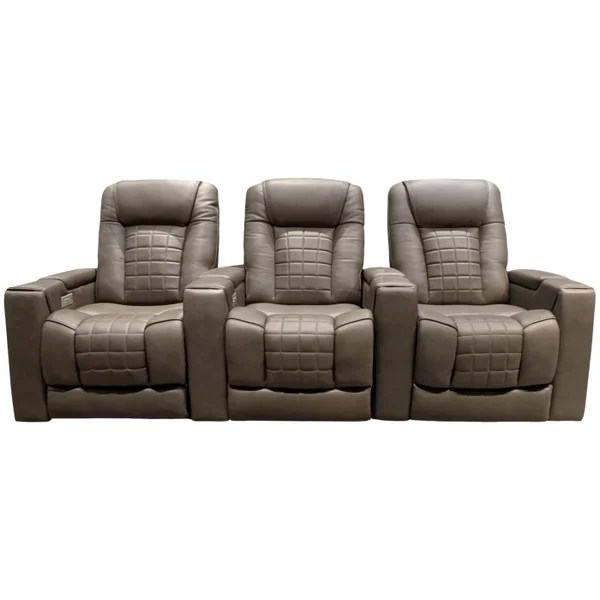 Palma 3 Seat Home Theater Group