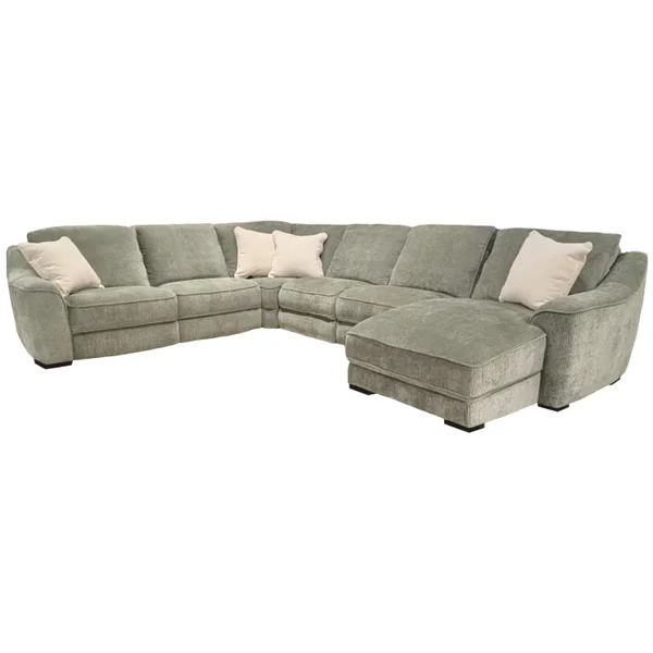 Mayflower 6-Piece Power Sectional with Chaise