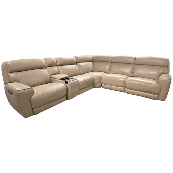 Thames 6-Piece Power Motion Sectional with Massage/Heat
