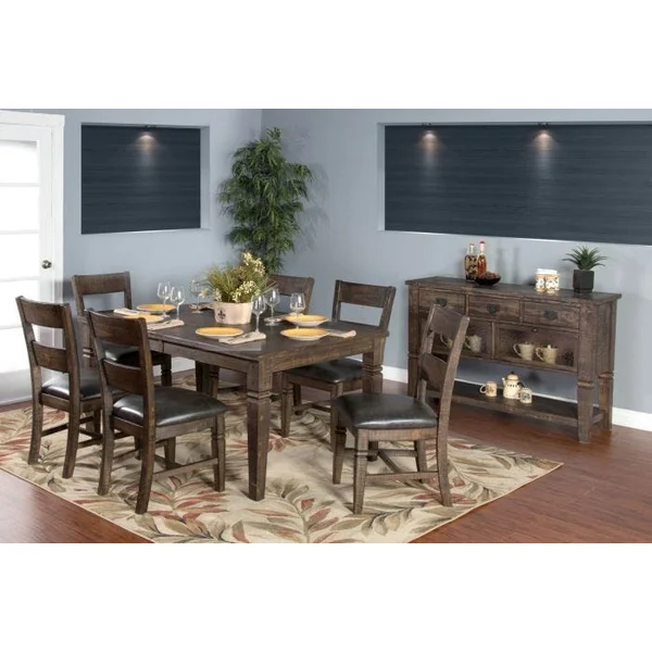 Homestead 7-Piece Extendable Butterfly Leaf Rectangular Dining Set