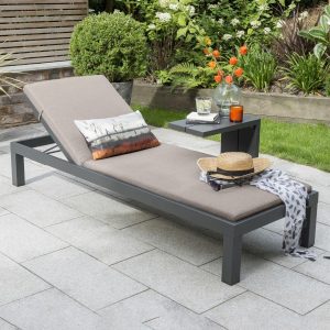 Elba Aluminum Multi-Position Chaise Lounge
