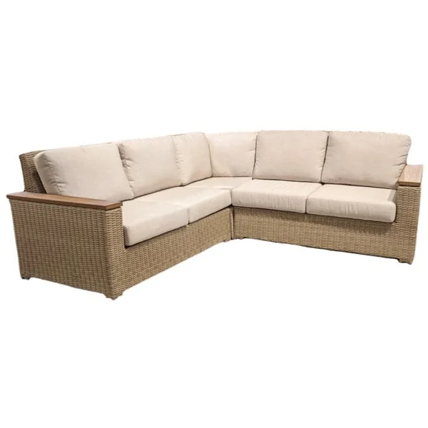 Savannah 3-Piece Sectional Set - Latte