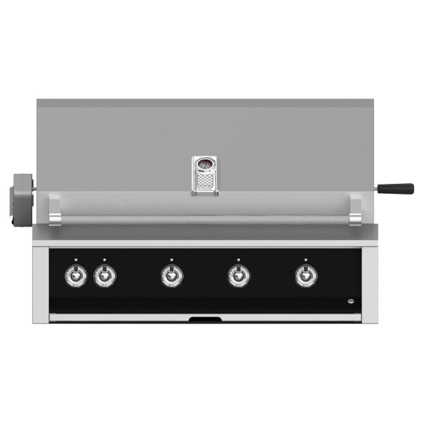 Aspire By Hestan 42-Inch Built-In Propane Gas Grill With Rotisserie - Stealth - EABR42-LP-BK