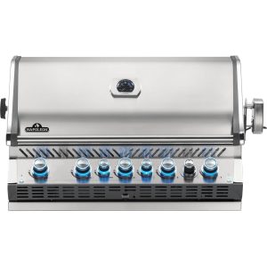 Napoleon Prestige PRO 665 5-Burner Built-in Propane Grill w/ Rotisserie - BIPRO665RBPSS-3