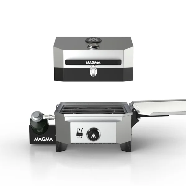 Magma Crossover Single Burner Camping Stove With Grill Top