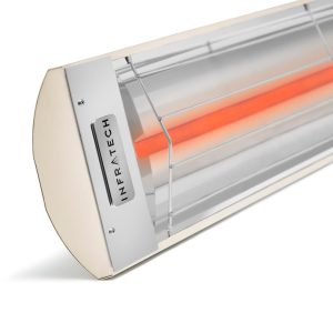 Infratech C-Series 61 1/4-Inch 4000W Single Element Electric Infrared Patio Heater - 240V - Almond - C4024AL
