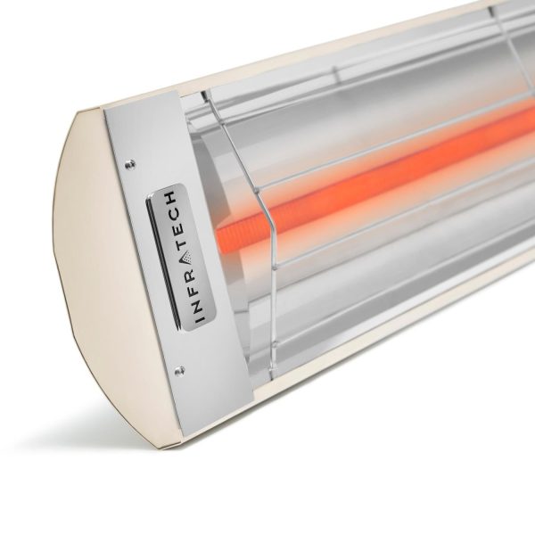 Infratech C-Series 61 1/4-Inch 4000W Single Element Electric Infrared Patio Heater - 240V - Almond - C4024AL