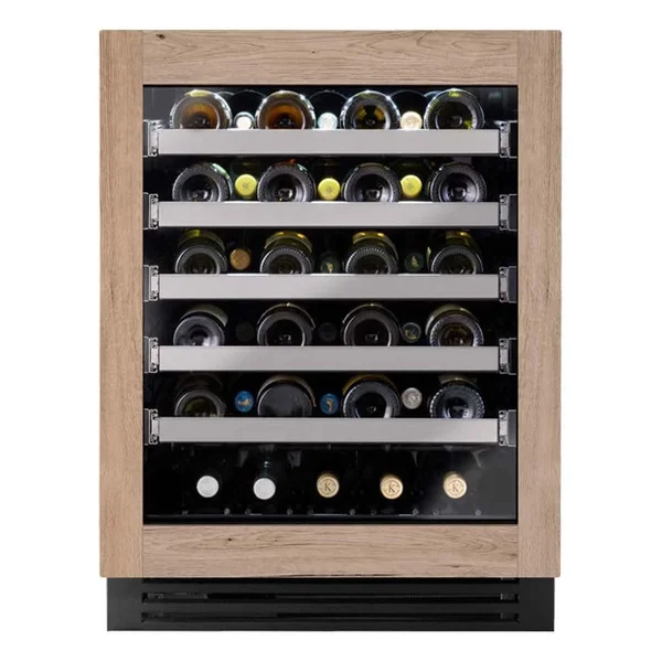 True ADA Height 24 Inch 40 Bottle Right Hinge Glass Door Outdoor Wine Cabinet - Overlay Ready - TUWADA-24-RG-A~O