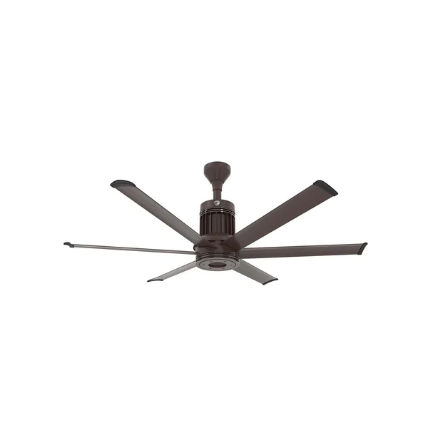 Big Ass Fans 60-Inch i6 Ceiling Fan Universal Mount W/6-Inch Ext Tube & LED in Oil Rubbed Bronze - MK-I61-051906A730I06S2